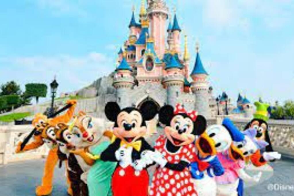Appartement Bright Flat Near Disneyland With Private Parking Chalifert
