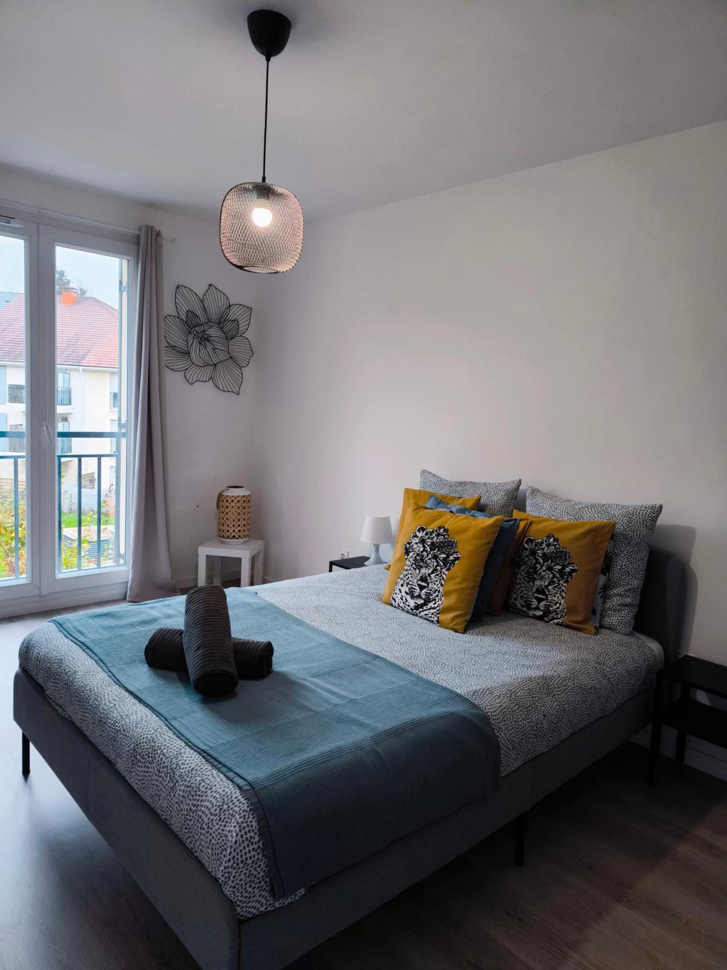 Appartement Bright Flat Near Disneyland With Private Parking Chalifert